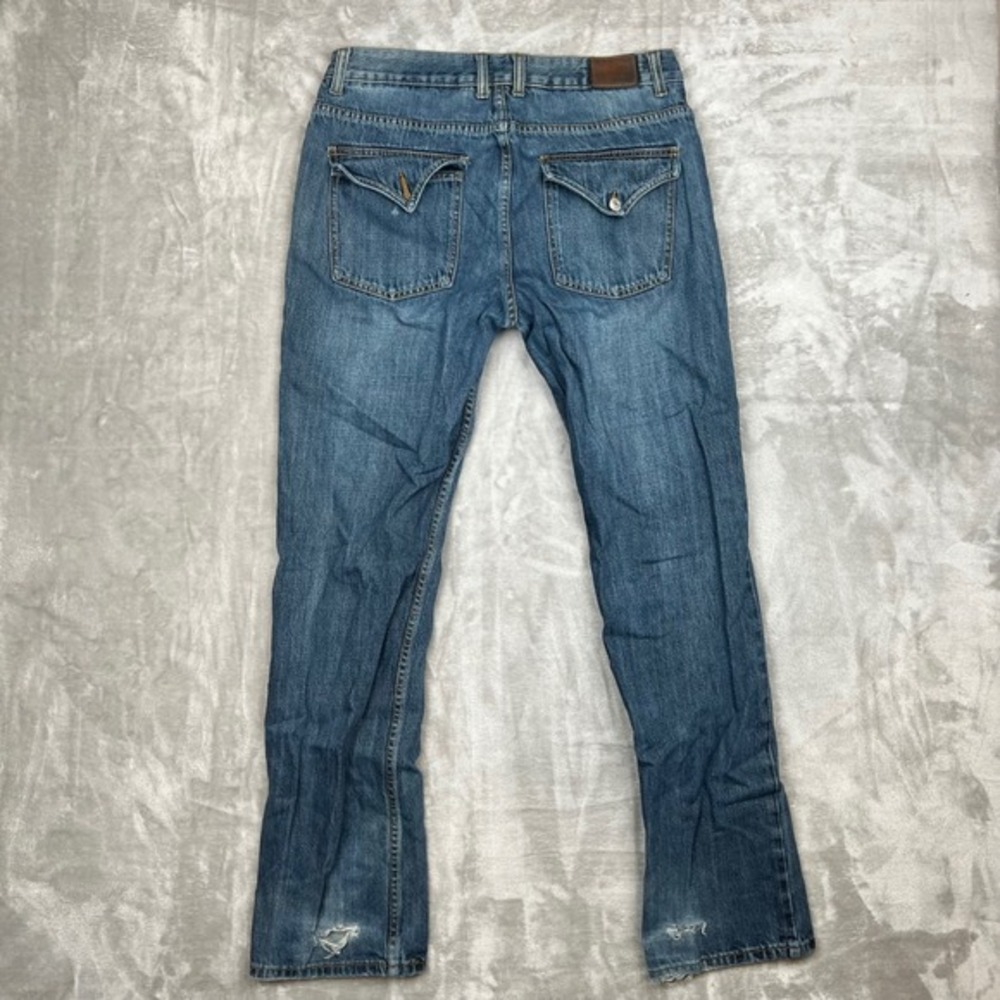Vintage Y2K Red Camel‎ Jeans Mens 32x34 Blue Wash Denim Straight Leg Pants